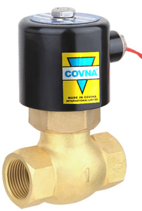Vanne solénoïde électrique COVNA DN20 3/4 pouce 2 voies 24 VCA normalement fermée en laiton pour irrigation - Product Image 5