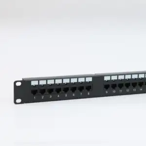 1U 19 inç UTP LED ağ Patch Panel