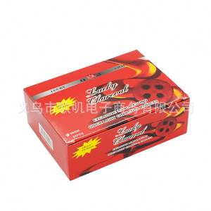 Tablettes d'encens en bambou Hongqiang à combustion longue durée, charbon de bois pour chicha, prix, narguilé, 50-60 minutes, diamètre 33-40 mm - Product Image 2