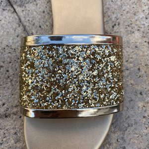 Caldo in maglia di montone foderato in PVC Sole da donna inverno Peep Toe modello solido pantofole da interno <span class=keywords><strong>con</strong></span> fiocco - Product Image 5