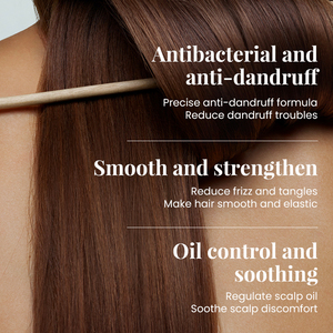 Kit de cuidado capilar KORMESIC OEM de marca privada personalizada, orgánico, a base de hierbas, suavizante, fortalecedor, control de grasa, calmante, nutritivo y para el crecimiento del cabello. - Product Image 3