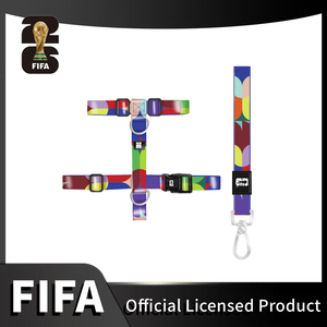 ชุดสายจูงและสายจูงแมวแบบปรับได้ชุดเดินสำหรับแมวใช้กลางแจ้งได้รับใบอนุญาต World Cup อย่างเป็นทางการ - Product Image 1