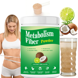 Détox quotidienne à base de fibres, marque privée, soutient le métabolisme, poudre de fibres à la lime et au coco - Product Image 1