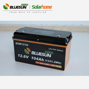 Batterie solaire à semi-conducteurs 12V 104Ah pour usage domestique avec 6000 cycles et garantie de 10 ans - Product Image 2