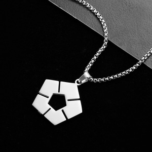 Joyería Conmemorativa para Fans, Regalos para Hombres y Mujeres, Accesorios, Colgante, Cantante, Rapero, Letra, Nombre, Cadena, Collar - Product Image 1