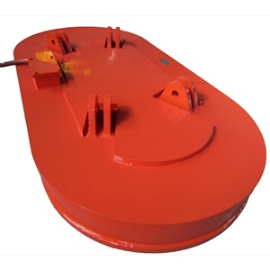 Hình bầu dục nam châm điện, hình bầu dục phế liệu nâng nam châm cho thép phế liệu xử lý với trên không cần cẩu, công nghiệp thiết bị nâng hạ - Product Image 2