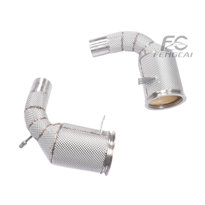 Tubo <span class=keywords><strong>di</strong></span> <span class=keywords><strong>Scarico</strong></span> per Porsche 911 992 3.0T 2019-2023 <span class=keywords><strong>Tubi</strong></span> <span class=keywords><strong>di</strong></span> <span class=keywords><strong>Scarico</strong></span> in Acciaio Inox con Convertitore Catalitico e Scudo Termico - Product Image 2