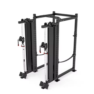 Máquina de Poleas para Ejercicios de Espalda <span class=keywords><strong>y</strong></span> Remo Sentado POWERMAN FITNESS, Sistema de Cables Alto/Bajo - Product Image 5