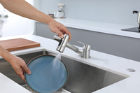 Pliant 360 Degrés Rotation Mitigeur Bassin Évier Robinet Mitigeur pour Cuisine Salle De Bains Maison Caravane Yacht Bateau Camping RV