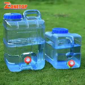 Sample Available High Quality Durable 10 L 15 Litre 20 Liter Outdoor Camping Water Carrier With Spigot