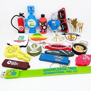 Promotional Gift Customized 3D 2D Boat Plane Soft PVC USB 2.0 3.0 Flash Drive Memory 8GB 16GB 32GB Flash Disk Custom Pendrive