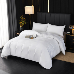<span class=keywords><strong>Set</strong></span> di biancheria da letto Hotel di lusso 4 pezzi <span class=keywords><strong>lenzuola</strong></span> tessili per la casa di qualità con biancheria da letto di lusso all'ingrosso in poliestere - Product Image 1