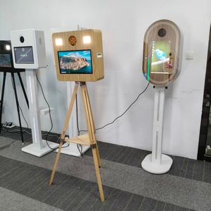 เครื่องถ่ายภาพงานแต่งงานแบบพกพา สไตล์วินเทจ <span class=keywords><strong>ราคา</strong></span>โรงงาน รองรับ <span class=keywords><strong>iPad</strong></span> พิมพ์ภาพทันที 360 องศา ขายส่ง - Product Image 3