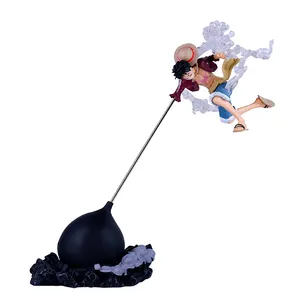 One Piece Figures 28cm Nika Luffy Gear 5 GK Anime Action Pvc Statue  Figurine Doll Collection Ornament Model Toy Gift for Kids(no box)(Gear 3)