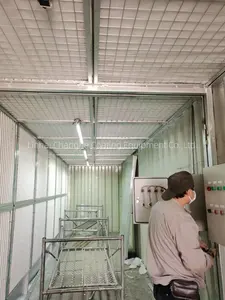 Changhe sơn lỏng mở mặt lọc khô phun sơn gian hàng xe sơn tủ sơn kim loại máy xách tay sử dụng container