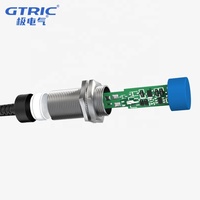 Capteur de proximité GTRIC série M12, distance de détection 2 mm ou 4 mm, DC 10-36V, PNP NPN, capteur de proximité inductif intelligent en métal