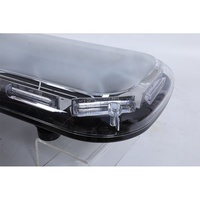 Barre lumineuse pleine grandeur pour véhicules d'urgence, clignotant en option, barre lumineuse d'avertissement pour camion de pompiers