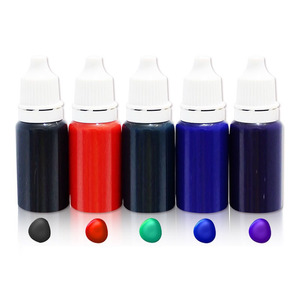 Encre de recharge pour tampons à vêtements 10ml 6ml pour tampons pour enfants, en flacon, encre blanche flash auto-encreuse pour tissu - Product Image 5