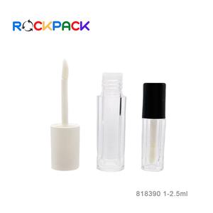 1mL 2,5 ml Mini tubos de brillo de labios redondos de plástico vacíos Tubos de bálsamo labial de plástico reciclado - Product Image 6