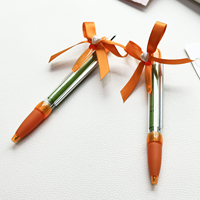 Stylo bille personnalisé multicolore avec impression couleur intégrale du texte et du motif, papier déroulable pour cadeau de mariage et d'anniversaire