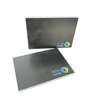 Pédale en plaque de carbone Sandwich High Plain 100% personnalisée, découpe 4mm
