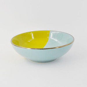 Personnalisé 16 pièces Violet <span class=keywords><strong>Grès</strong></span> <span class=keywords><strong>Vaisselle</strong></span> En <span class=keywords><strong>Grès</strong></span> Émaillé Couleur Dîner serti de Métal Bordure Dorée - Product Image 5