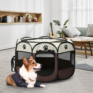Tragbare Haustier käfig häuser Faltbares Zelt Hundehütte im Freien Octagon <span class=keywords><strong>s</strong></span> Laufs tall Welpen Zwinger Herstellung - Product Image 6