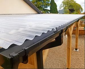 Lámina de <span class=keywords><strong>Policarbonato</strong></span> Corrugado Prisma de Abeja Israel Roofing BH, 1045 mm x 3 m, Ópalo, 3 mm, Anti-UV, Tipo Panal - Product Image 6