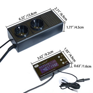 TC220 1100W बिजली हीटिंग थर्मोस्टेट डिजिटल थर्मोस्टेट 220V साँप हीटर तापमान नियंत्रक का नेतृत्व किया - Product Image 3