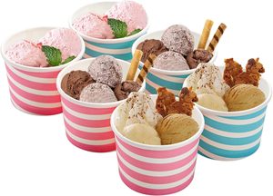 Vasos de Papel Personalizados Desechables, Impresión de Vasos de Papel Premium, Contenedor para Helado - Product Image 5