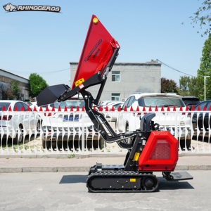 Mini-dumper compact diesel Kubota 800 kg Rhinoceros XN800 avec déchargement hydraulique, <span class=keywords><strong>brouette</strong></span> motorisée pour jardin et ferme - Product Image 2
