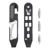 Kit d'outils de réparation de vélo multifonctionnel, ensemble d'entretien portable pour le cyclisme avec leviers de pneus, clés hexagonales et clés à cliquet