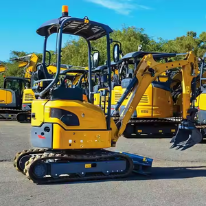 Excavadora Compacta de Orugas Hidráulica Mini XE17U de 1.7 Toneladas con Giro de Cola Cero y Estructura Telescópica, Directo de Fábrica - Product Image 4