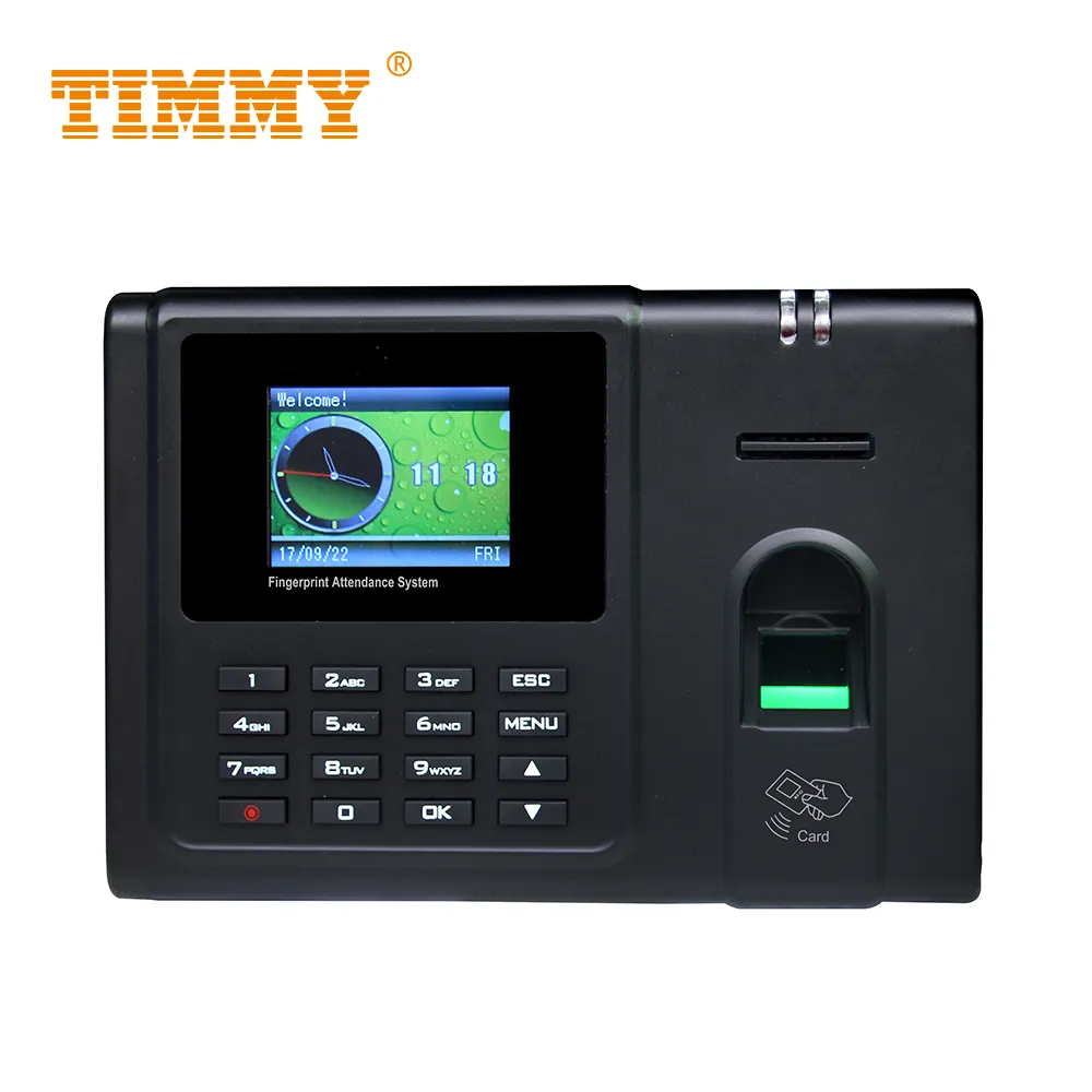TIMMY R51 Backup Battery Cloud Software Biometric Web Server Fingerprint Time Attendance