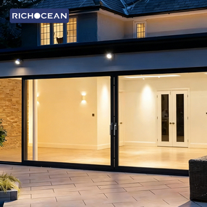 Portes coulissantes en aluminium RICHOCEAN Florida CE Impact avec verre teinté pour villa - Product Image 4