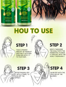 Champú de Aloe Vera con Extracto de Oliva y Emodina de Río, Variedad de Esencias <span class=keywords><strong>para</strong></span> <span class=keywords><strong>el</strong></span> Cuidado del <span class=keywords><strong>Cabello</strong></span> - Product Image 4