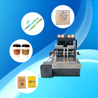 Impresora de Inyección de Tinta de Alta Velocidad TC-300A Mini 1200dpi para Vasos de Papel, Cajas de Papel, Sobres, Bolsas de Archivo, Cartón Corrugado