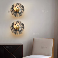 Applique murale en pierre naturelle de travertin, design moderne, style grotte, pour hôtel, vente chaude