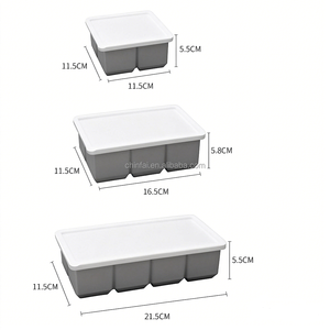 Molde de silicona grande para cubitos de hielo 5x5, bandeja reutilizable sin BPA para <span class=keywords><strong>whisky</strong></span>, cócteles y café - Product Image 6
