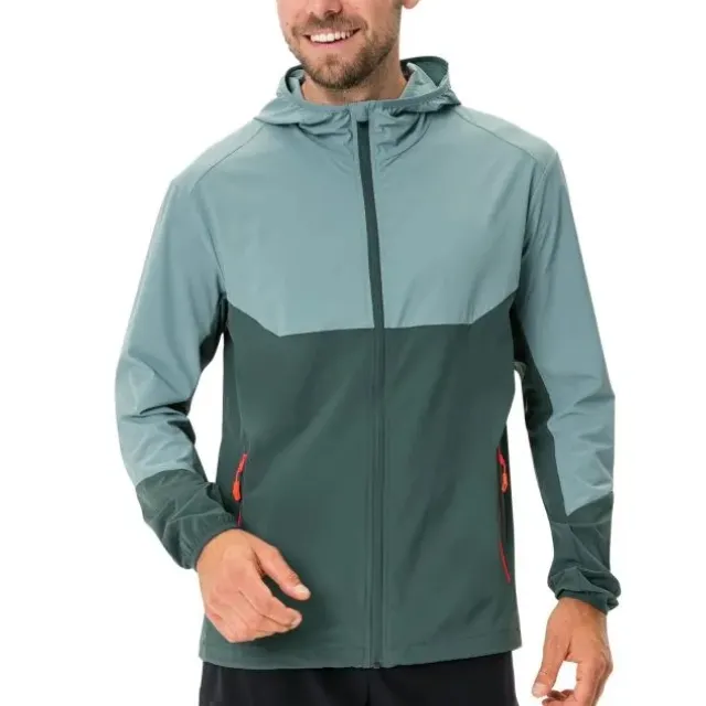 New Arrival Outdoor Men Full Zip Jackets Nylon Mountaineering Waterproof Jacket Custom