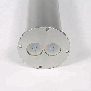 CE saab – borne lumineuse noire à Led, éclairage de <span class=keywords><strong>jardin</strong></span>, de chemin, de route, de sapin monté au sol - Product Image 6