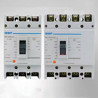 Nouveau disjoncteur CHINT de haute qualité triphasé 380 V 100 A MCCB pour protection de distribution, disjoncteur CA NM1-63A~630A 2P 3P 4P