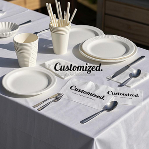 Dinosaure jetable personnalisable assiette écologique étanche à l'<span class=keywords><strong>huile</strong></span> plat pour restaurants fast-food - Product Image 3
