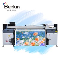 Impresora de Inyección de Tinta UV Automática Todo en Uno Benlun con Cabezales I3200-U1/A1/E1 para Impresión en Cuero, PVC Flexible, Etiquetas de Papel e Impresión Plana/en Rollo