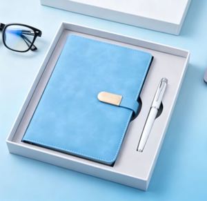 2026 Promotional <b>A5</b> Journal Notebook With for Custom Logo Business Diary <b>Notepad</b> and Pen Gift Set - Product Image 5