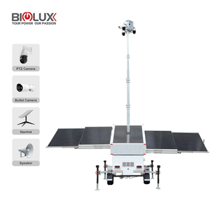 Remolque de Seguridad Solar Móvil Biglux <span class=keywords><strong>HiSTAR</strong></span> 5*450W con Panel Solar y Generador de Respaldo para Sitios de Minería - Product Image 2