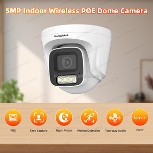 HongGlobal 4MP 5MP 2K <span class=keywords><strong>maison</strong></span> infrarouge Audio bidirectionnel <span class=keywords><strong>Surveillance</strong></span> intérieure caméra IP intelligente sécurité sans fil CCTV réseau caméra POE - Product Image 2