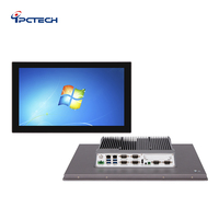 Panneau d'écran tactile industriel 17.3 pouces IP65 Pc capacitif/résistance intégrée/montage mural/bureau/ordinateur sans ventilateur VESA