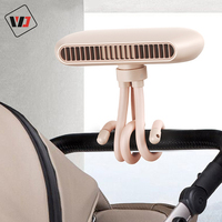 Quarter gear wind force passeggino riscaldatore ventilatore supporto per telefono cellulare passeggino portatile ventilatore octopus fan mini flex