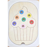 Table sensorielle pour enfants, plateau sensoriel, apprentissage interactif parent-enfant, jouet d'éducation précoce, jeu de société, plateau en bois